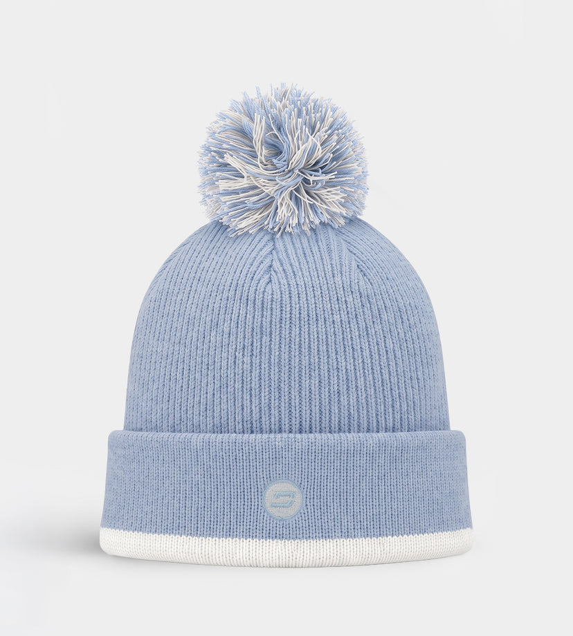 LADIES NORDIC BEANIE - BLUE