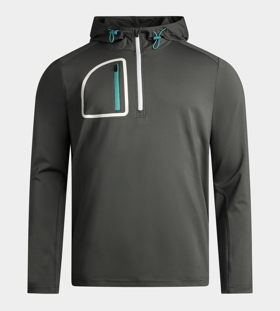 NAUTICAL HOODIE - CHARCOAL