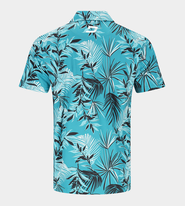 NEON TROPIC POLO - GROEN