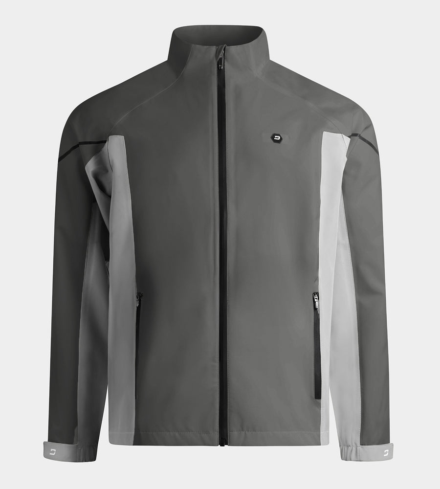 NOYA RAIN JACKET - HOLZKOHLE