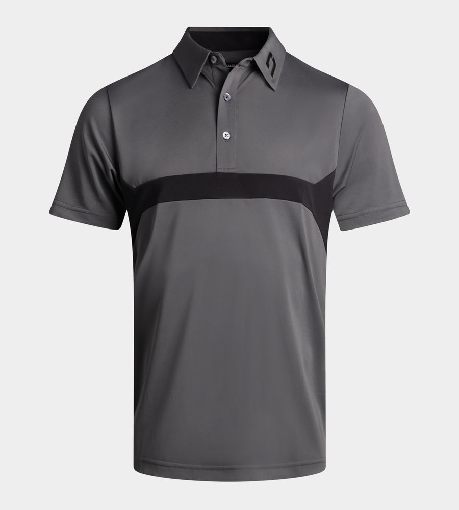 PEAK POLO - CHARCOAL