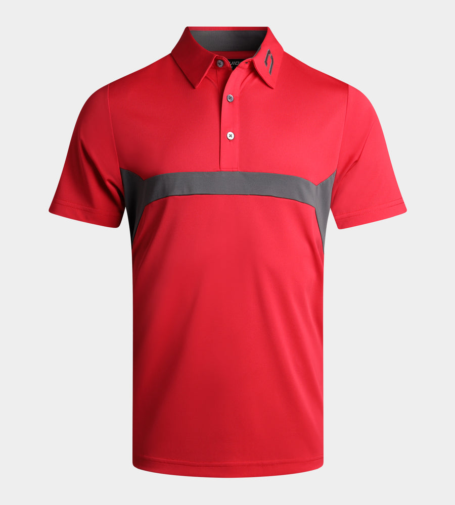 PEAK POLO - RED