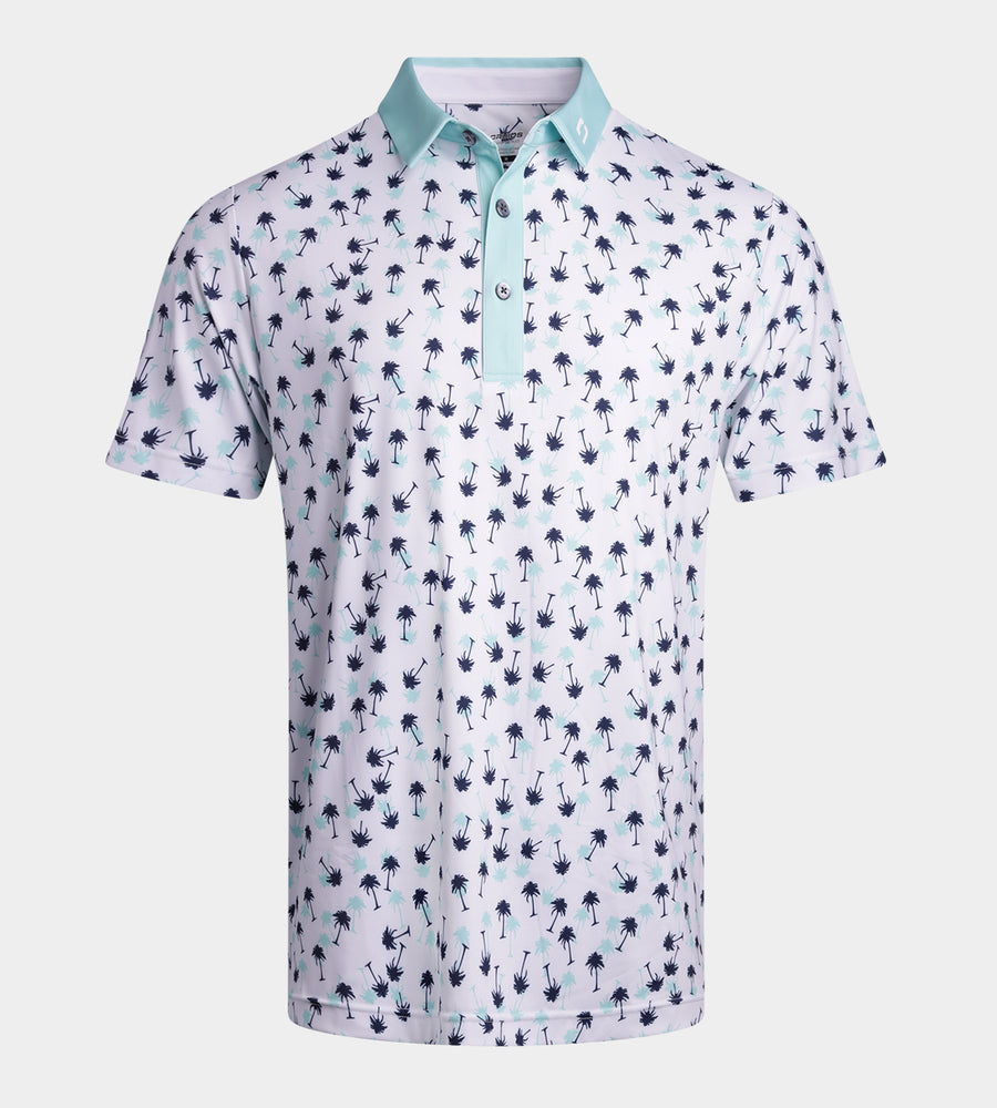 PALM POLO - WHITE