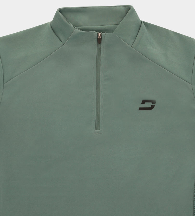 Panel Mid Layer in Sage Affordable Men's Golf Jumpers Druids