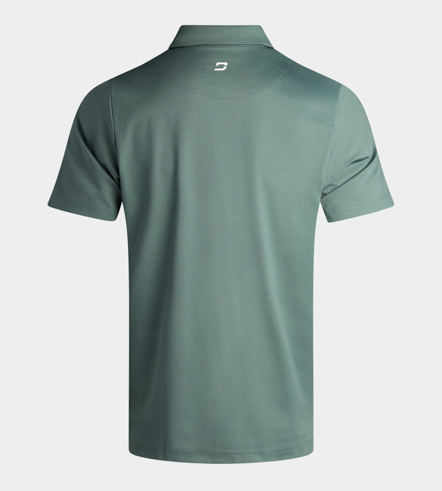 PANEL POLO - SAUGE / BLANC