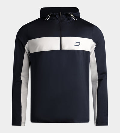 PENINSULA HOODIE - MARINEBLAUW