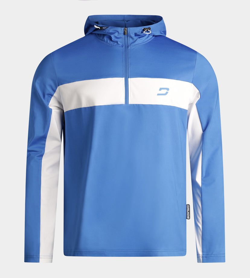 PENINSULA HOODIE - BLAUW