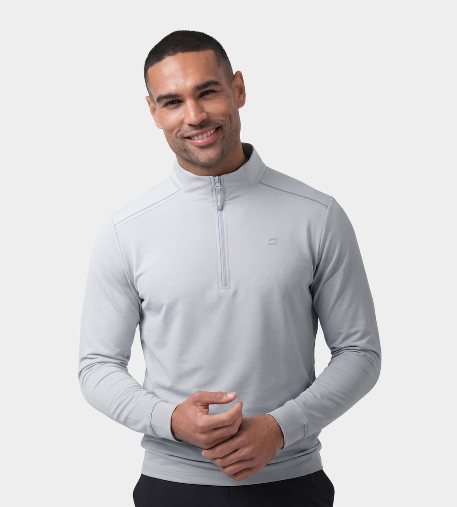 RIBBED PINE MIDLAYER - GREY