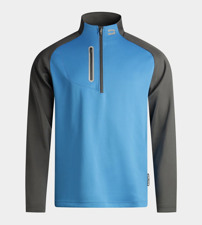 RAGLAN MIDLAYER - BLAUW