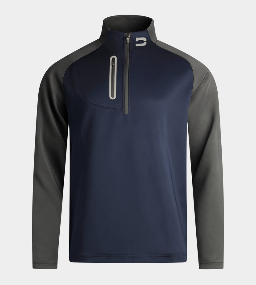 RAGLAN MIDLAYER - MARINO SUAVE