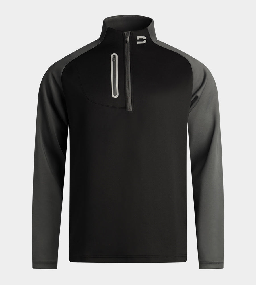 RAGLAN MIDLAYER - SCHWARZ