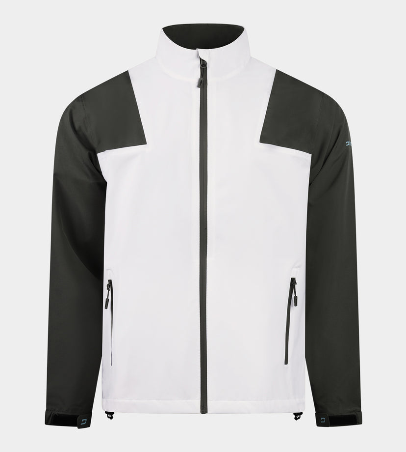 RAIN CADDY JACKET - WHITE