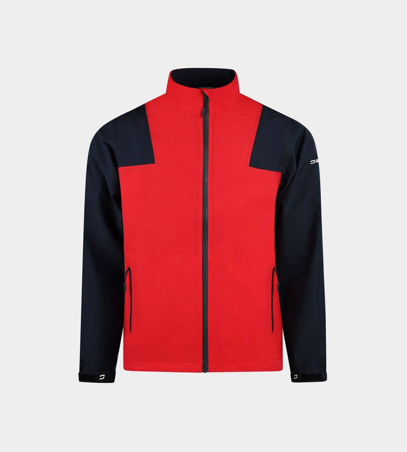 KIDS RAIN CADDY JACKET - ROSSO