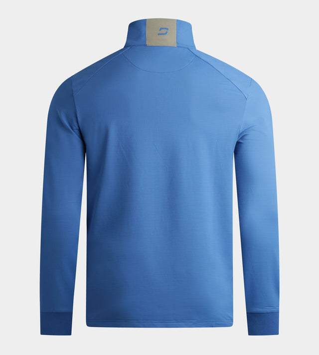 RIBBED PINE MIDLAYER - BLEU