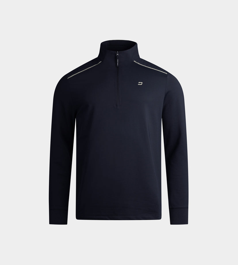 KIDS RIBBED PINE MIDLAYER - NERO
