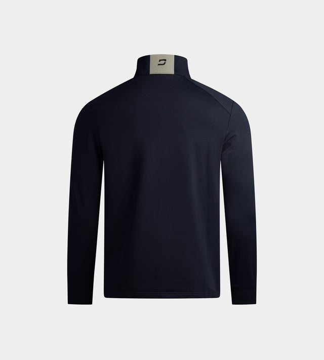 KIDS RIBBED PINE MIDLAYER - NERO