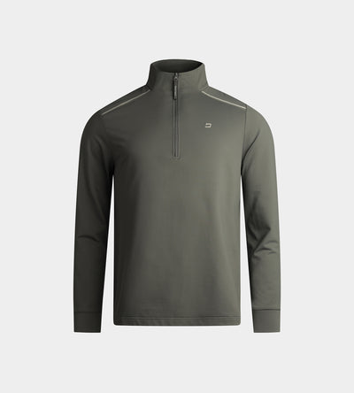 KIDS RIBBED PINE MIDLAYER - CHARBON