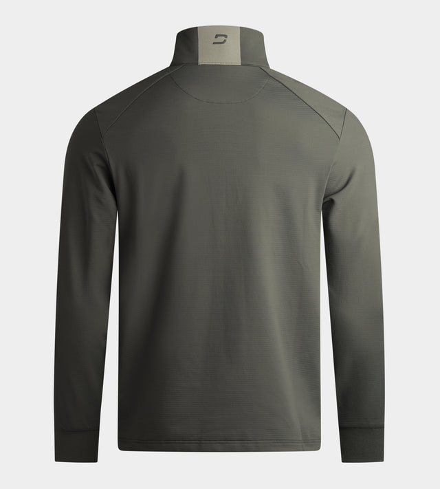 RIBBED PINE MIDLAYER - CHARBON
