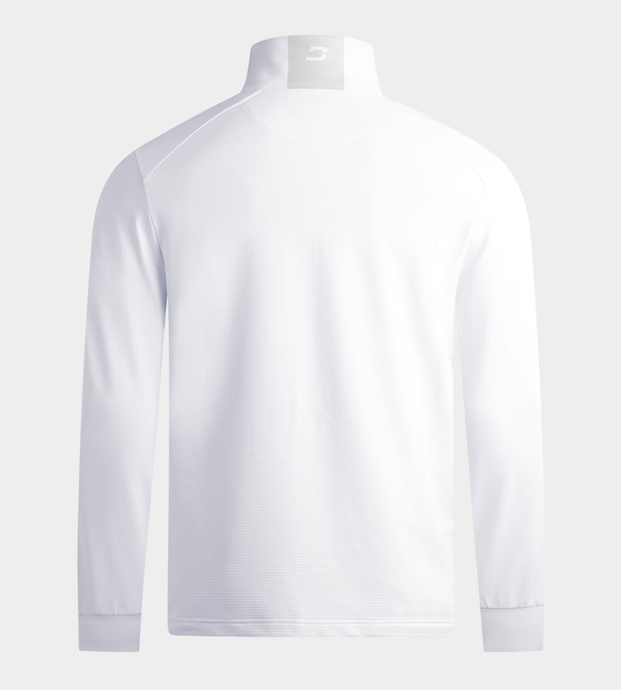 RIBBED PINE MIDLAYER - BIANCO