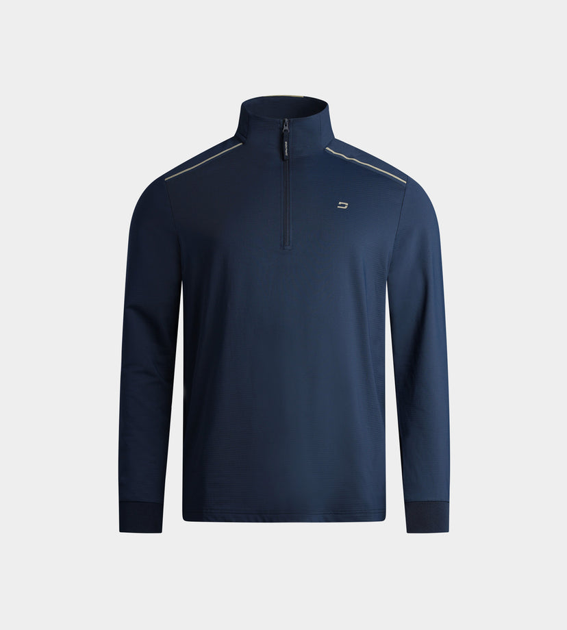 KIDS RIBBED PINE MIDLAYER -MARINO SUAVE