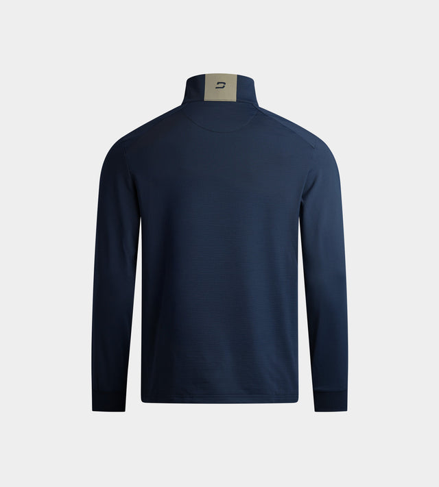 KIDS RIBBED PINE MIDLAYER -MARINO SUAVE