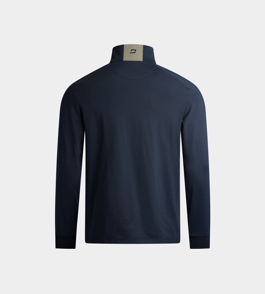 KIDS RIBBED PINE MIDLAYER - MARINO