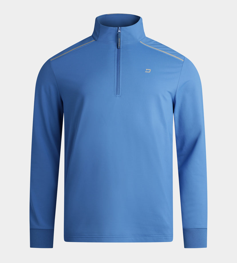 RIBBED PINE MIDLAYER - BLEU