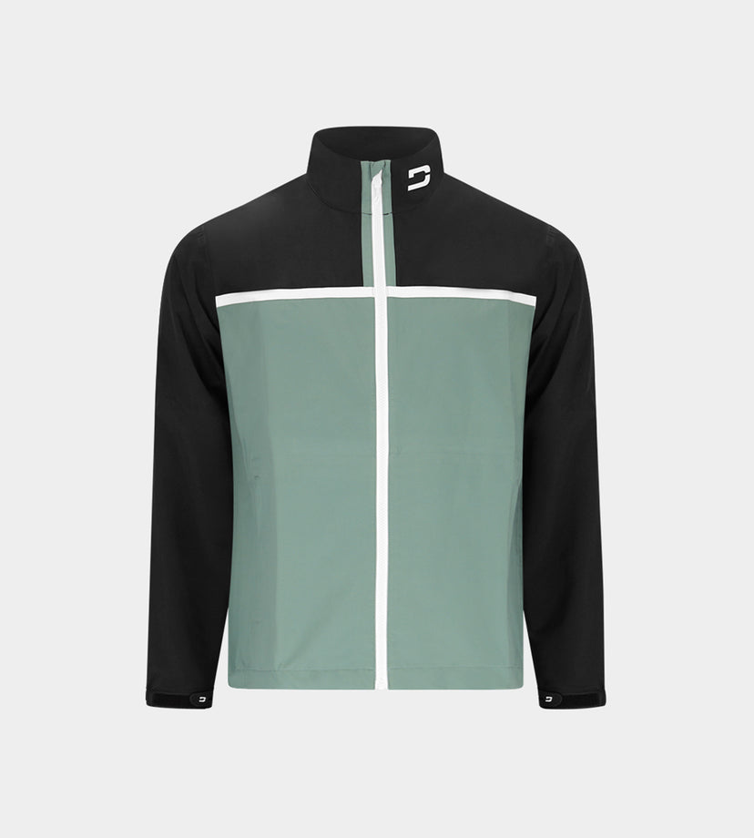 KIDS RUMBLE RAIN JACKET - SALVIA