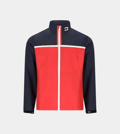 KIDS RUMBLE RAIN JACKET - RED