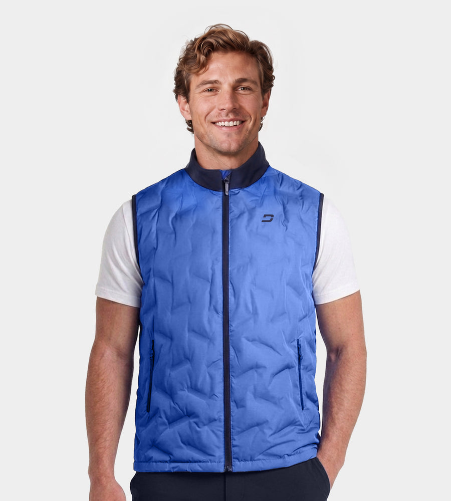 SCANDY GILET - NAVY/ BLUE
