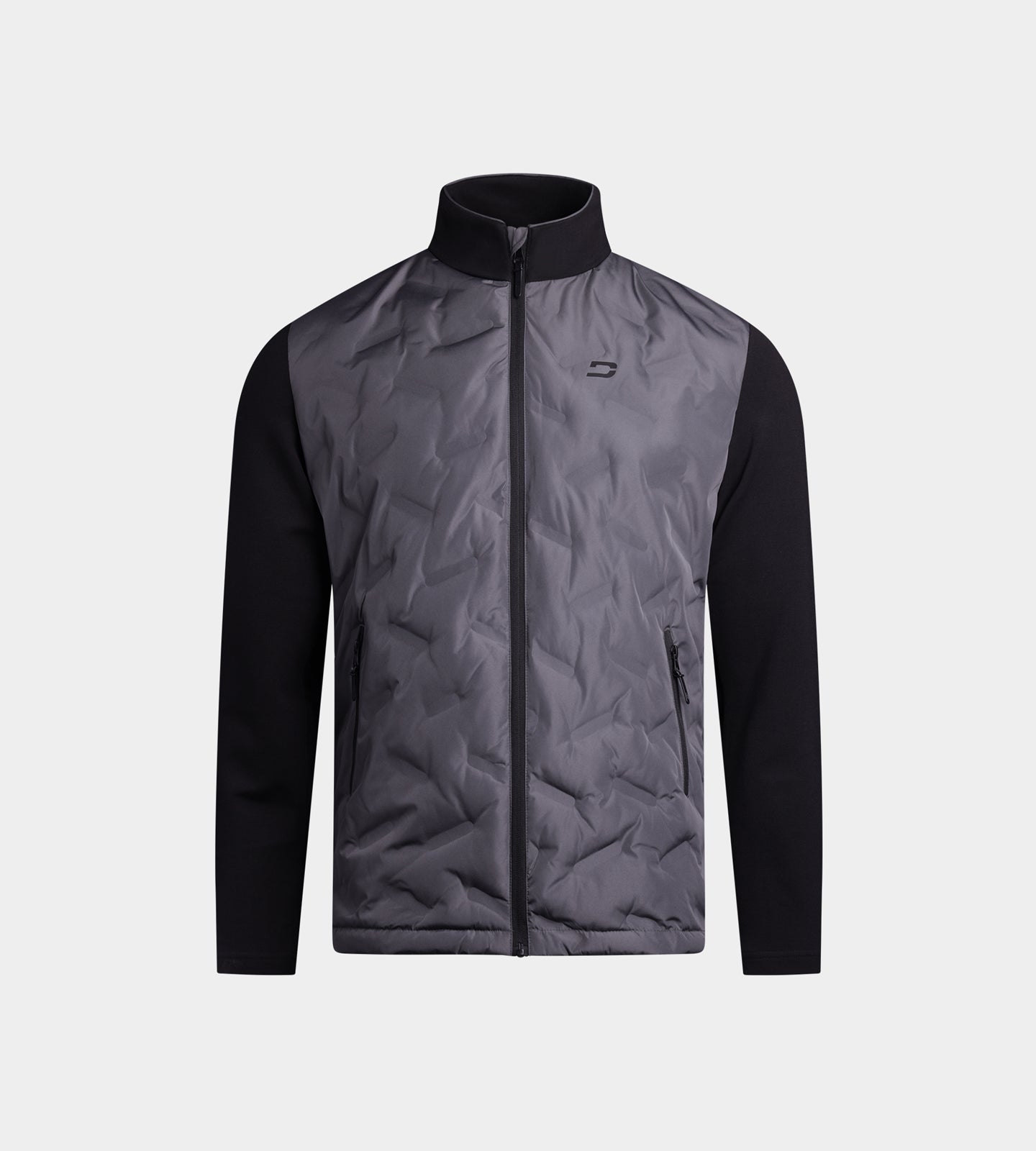 KIDS SCANDY JACKET - ZWART/ GRIJS