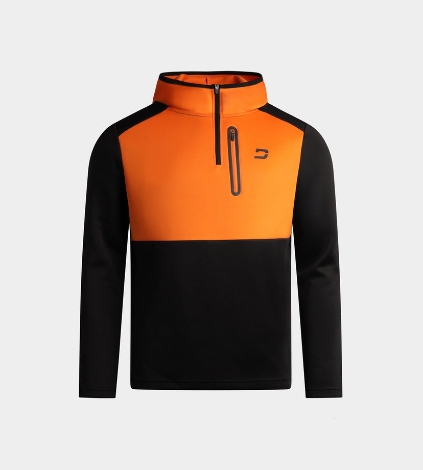 KIDS SCRAMBLE HOODIE -ARANCIONE