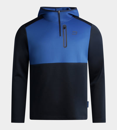 SCRAMBLE HOODIE - BLAUW