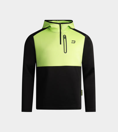 KIDS SCRAMBLE HOODIE -CITRON VERT