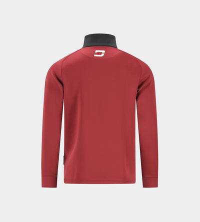 KIDS SERENITY MIDLAYER -BORDEAUX
