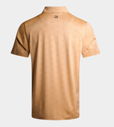 SIX GRID POLO - CORAL