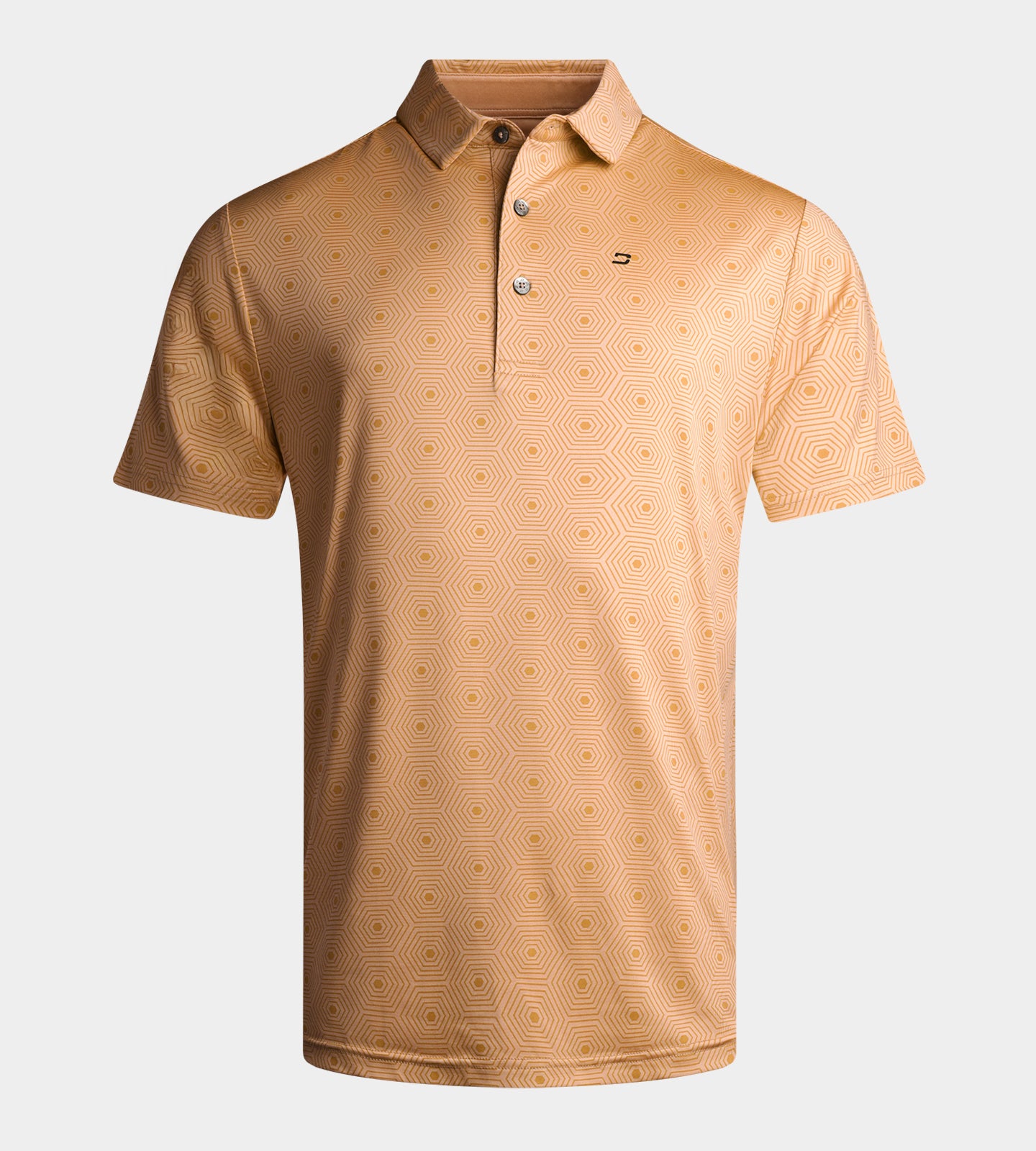 SIX GRID POLO - CORAL