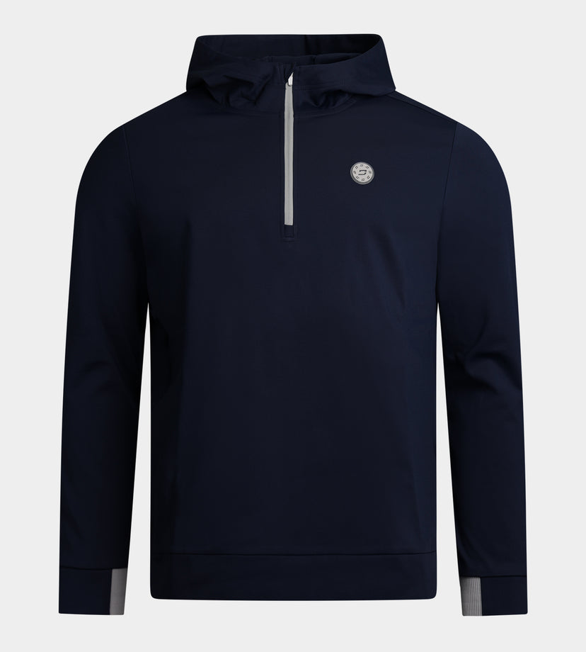 SKYLOOM HOODIE - MARINEBLAUW