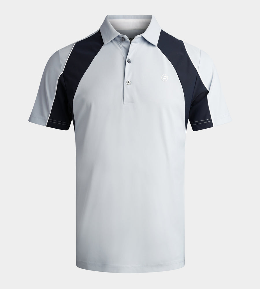 SLATE POLO - BLUE / WHITE