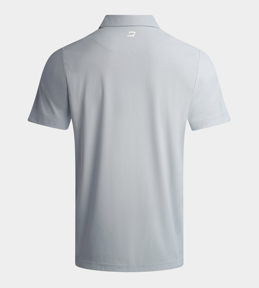 SLATE POLO - BLAUW/ WIT