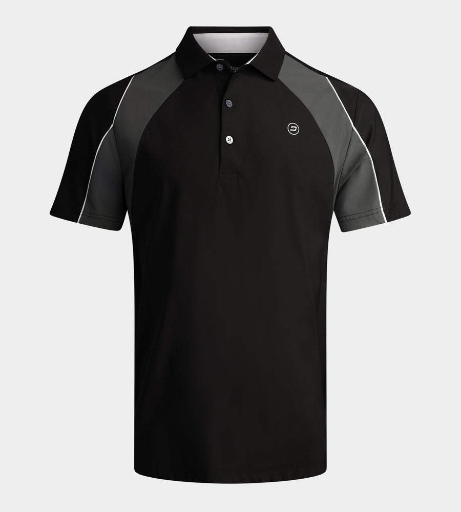 SLATE POLO - BLACK / WHITE