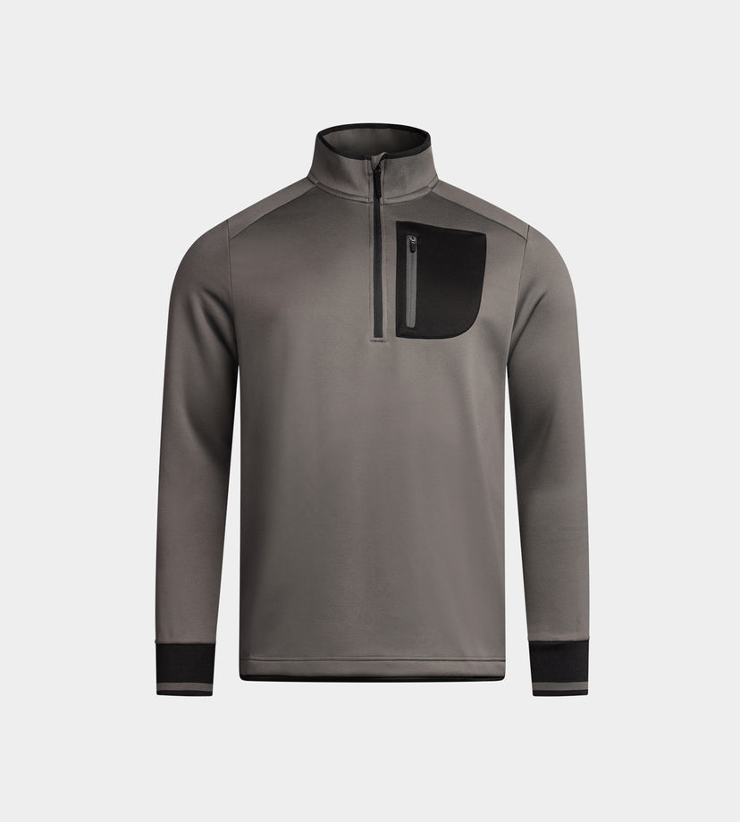 KIDS SLOPES MIDLAYER -CHARCOAL