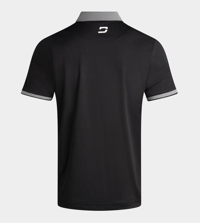SOLITAIRE POLO - ZWART