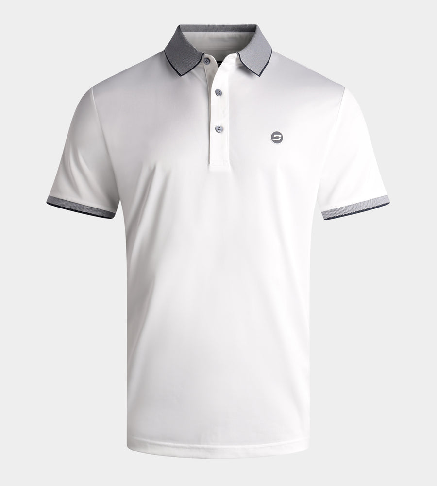 SOLITAIRE POLO - WHITE