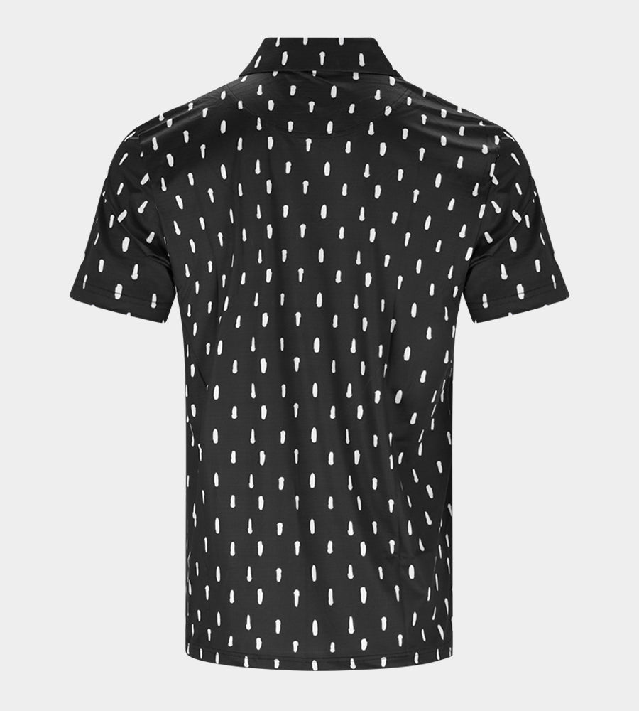 SPLATTER POLO - NEGRO