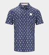 SPLATTER POLO - MARINEBLAU