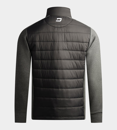 ZAIREN QUILTED JACKET - BLACK FLEK