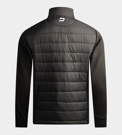 ZAIREN QUILTED JACKET - BLACK