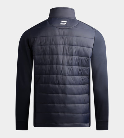 ZAIREN QUILTED JACKET - NAVY