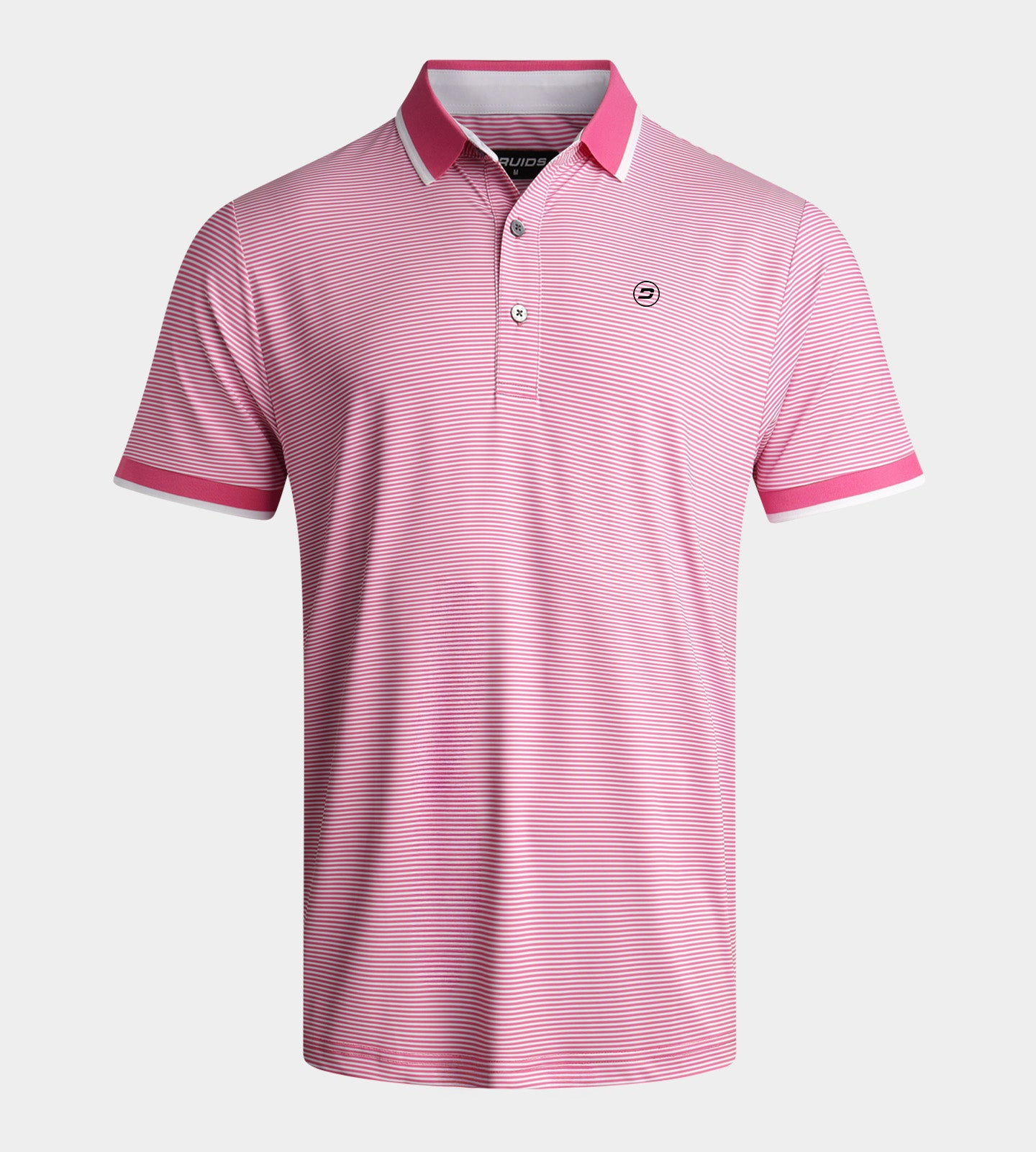 STRIPE POLO - PINK